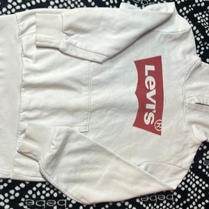 Levi’s white red sweatshirt